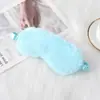 Máscara de Dormir Suave de Felpa Linda Orejas de Conejo Antifaz para Siesta Cubierta para Ojos Ayuda para Dormir Saludable para Hombres Mujeres Estudiantes Todas las Estaciones