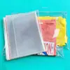 Bolsa Autoadhesiva OPP Venta al por Mayor de Manchas Transparente Boca Plana Plástico Autosellable Bolsa Autoadhesiva Bolsa para Empaque de Ropa Bolsa Autoadhesiva