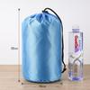 Bolsa de embalagem de tecido Oxford diamante poliéster com cordão bolso retrátil bolsa de acabamento para armazenamento de roupas atacado