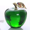 Manzana de Cristal Regalo de Nochebuena para Novia, Adorno Navideño para Decoración del Hogar, Adorno de Cristal para Regalo de Navidad