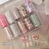 Han Feng Ins Arte de Uñas Estilo Graffiti Pintado a Mano Papel de Transferencia Tim Lei Mariposa Flor Estrella Animal Decoración Simple para Uñas