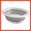 Lavabo Plegable para Viajes al Aire Libre, Portátil para Estudiantes y Bebés, Cubeta Plegable Colgable para Lavar Pies, Ropa y Verduras