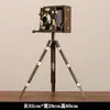 Modelos de Objetos Antigos Nostálgicos Retrô: TV Preto e Branco, Toca-Discos, Telefone, Celular Vintage, Adereços para Fotos, Decorações
