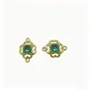 Pendientes Estilo Étnico Retro, Colgantes Dobles para Orejas, Accesorios para Pulseras, Colgantes, Ropa DIY, Adornos para la Frente, Accesorios al por Mayor