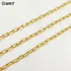 Bc234 Corrente de Ouro 18K Espessa e Fina Colorida e Duradoura Vendida por Arroz, Acessórios Semi-Acabados Feitos à Mão