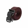 Nuevo cinturón de hebilla automática sin dientes de comercio exterior, cinturón de imitación de nailon, cinturón de lona, cinturón de tela para hombre, fabricantes, venta al por mayor