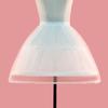 Soporte para falda lolita ajustable ballena violenta soporte lolita diario cos falda interior esponjosa Carmen soporte para falda jaula de pájaros
