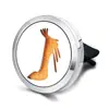 Clip de aromaterapia para coche de acero inoxidable 316L, clip para ventilación de coche, clip para bálsamo y perfume para coche, clip con forma de árbol de perfume para coche