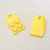 Nuevos Accesorios de Resina DIY Calculadora Colorida Bloques de Construcción Adornos para Orejas Bolsas Cadenas para Teléfono Móvil Accesorios para Llaveros Venta al por Mayor