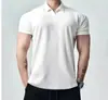 Camiseta de manga corta para hombre estilo americano con cuello Henry, nuevo modelo de verano, corte holgado, color liso, marca vintage moderna, camiseta casual versátil para hombre