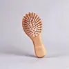 Fabricante por atacado: Pente de almofada de ar de bambu, pente de massagem meridian, pente de massagem capilar, pente de almofada de ar portátil, logotipo personalizável