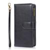 Capa de couro com zíper para vários cartões Amazon, adequada para capa de telefone da série S25UITRA, porta-cartões