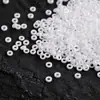 Cuentas espaciadoras japonesas MIYUKI SPR, de 3x1.3 mm y 2.2x1 mm, cuentas de vidrio en forma de dona para joyería hecha a mano