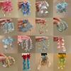 Aretes de Acero Pin Lazo Cuentas de Arroz Concha Verano Suave Elegante Elegantes Aretes Diseño con Sentido Nicho