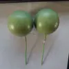 Bolas para Decoración de Pasteles de 10 Piezas, Bolas Doradas y Plateadas, Bolas Navideñas Estilo Ins, Bolas Doradas, Inserts para Repostería, Decoraciones para Pasteles de Boda y Cumpleaños