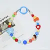 Nova Corrente de Celular com Contas de Dopamina DIY Pingente Decorativo de Celebridade da Internet Chaveiro Colorido Mochila Bolsa Sensação de Alto Padrão