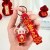 2027 Estilo Chinês Original Popular Ano do Carneiro Chaveiro Boneca Pingente Charme de Bolsa Presente Pequeno Presente Popular Atacado