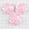 Flores de Pegamento Crema DIY Flor de Rosa Material de Perla de Imitación ABS Funda de Teléfono Accesorios para el Cabello Accesorios