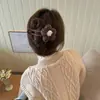 Grampo de Cabelo com Laço de Fita Super Fada Floral Bolinhas Pinça Jacaré Meio Preso Acessórios de Cabelo Novo