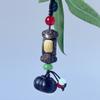 Llavero de Cacahuate de Palo de Rosa Caqui Colgante DIY Accesorio Creativo y Único