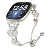 Para Fitbit Versa3 Diamond Strap Versa4/Sense2 Diamond Metal Watch Strap
