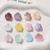 Criativo Novo Iridescente Transparente Concha Acrílico Ornamento Adesivo DIY Brinco de Tarraxa Brinco Chaveiro Acessórios