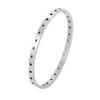Comercio Exterior Transfronterizo Joyería Moderna Estilo Coreano Pulsera Personalizada de Acero de Titanio con Estrella de Cinco Puntas Pulsera de Acero de Titanio con Estrella Hueca de Moda