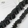 Encaje de Onda Tartán Falda Plisada Cinta de Adorno Puños de Muñeca Accesorios para Ropa Lazo DIY Accesorio para el Cabello Cinta de Tela