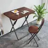 Mesa de comedor plegable portátil, mesa de comedor para una persona, mesa pequeña, mesa de computadora, mesa larga moderna y simple, mesa y silla de ocio para el hogar