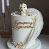 Adorno para Pastel de Cumpleaños Feliz de Acrílico, Simple y de Gama Alta, Suministros para Fiesta de Postres y Repostería, Descuento por Volumen