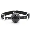 Plug de boca com furo e boca de bola para treinamento de bondage e role-playing, abridor de boca, brinquedos sexuais para adultos