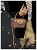 Bolso de Mano de Lujo con Estampado de Leopardo Tipo Bollo para Mujer Otoño 2026 Nuevo de Moda Otoño/Invierno Súper Caliente para el Trabajo Bolso Tote Pequeño de Hombro Cruzado