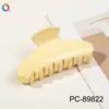 Qiyue 2026 Modelo Nuevo Pinza para el Cabello de PC con Pintura en Spray UV de Alta Gama, Pinza de Garra Grande para Recogido en la Parte Trasera de la Cabeza, Accesorio para el Cabello Tipo Pinza de Tiburón para Mujeres