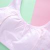 Período de Desenvolvimento de Roupa Íntima Feminina Meninas Usam Camisetas Regata Pequenas Alunos do Ensino Fundamental Crianças Maiores Alunos do Ensino Médio Meninas Jovens Sutiã de Algodão Puro