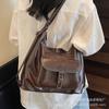 Bolsa Retro de Grande Capacidade para Uso Casual e Deslocamento para Mulheres 2026 Nova Moda Mochila Multifuncional Bolsa Tote de Ombro Único