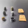 Dedal Grueso de Metal Vintage para Dedos para Uso en Casa, Presionador de Agujas, Enhebrador de Agujas de Coser a Mano, Herramientas de Costura en Caja de Hierro
