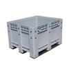Caja de cartón cerrada logística engrosada de alta capacidad para el transporte de frutas y verduras, caja de la UE, bandeja de plástico plegable para almacenamiento, caja giratoria