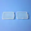 Caja Plástica Plana de Alto Perfil Transfronteriza de 18 mm Caja Larga Caja Portátil de Almacenamiento para Joyería y Arte de Uñas Caja de Almacenamiento para Papelería y Creatividad Cultural