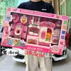 Casa de juegos para niños simulación de cocina comida juguetes de cocina niños y niñas agencia de intercambio de puntos inscripción caja de regalo traje