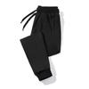 Pantalones Jogger Casuales para Hombre Primavera y Otoño Nuevos Sueltos Bolsillo con Cremallera Juventud Pantalones Largos tipo Boxeador Puños con Elástico Pantalones de Chándal