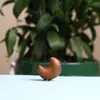 Escultura em Madeira de Pessegueiro Acessórios Fofos para Riqueza Instantânea, Acessórios de Brinquedo Cultural DIY, Contas para Pulseira, Pingente de Corda