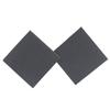 Spot Zapatos Cuadrados de Tacón Alto Suela Pegatinas Antideslizantes Cuadrado Negro Pegatinas Antideslizantes Resistentes al Desgaste Pegatinas Protectoras Antideslizantes para Suela de Mujer