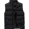 Chaleco casual para hombre de talla europea transfronterizo, chaleco cálido de algodón con plumón para otoño e invierno de hombre, suministrado por fabricante de Amazon FBA