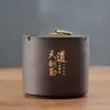 Cenicero de arcilla púrpura con tapa, a prueba de viento, estilo retro, para uso doméstico, decoración de sala de estar, evita la dispersión de cenizas, tamaño grande, multifuncional