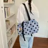 Bolsa de mão de poá de nicho para mulheres 2026 nova bolsa de ombro única retrô de alta qualidade bolsa tote para o dia a dia