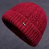 Nuevo Gorro de Punto de Espiga de Trigo Set de Gorro y Bufanda de Invierno para Personas de Mediana Edad y Mayores para Mantenerse Caliente, Gorro de Lana a Prueba de Viento y Frío para Mujeres