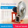 Ventilador centrífugo de alta pressão de aço inoxidável 9-19A, ventilador centrífugo anticorrosivo de aço inoxidável 201