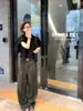 Ropa Zhengqite/Conjunto de Cárdigan de Punto de Lana 2026 para Mujer, Nuevo Conjunto de Dos Piezas con Chaleco Interior y Chaqueta para Primavera