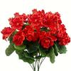 Flor Artificial Popular de Amazon Transfronteriza Flor de Geranio Begonia en Maceta Flor Hecha a Mano Decoración del Hogar Begonia Falsa Ramo
