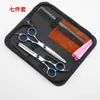 Tijeras Profesionales para Barbería y Peluquería de Acero Inoxidable para Cortar Adelgazar Tijeras Curvas Set de Herramientas